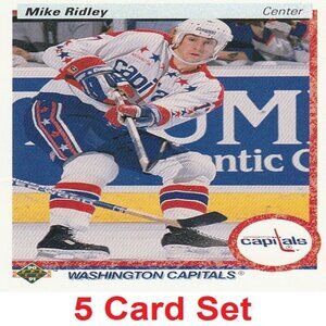 Mike Ridley Hockey Card Collection